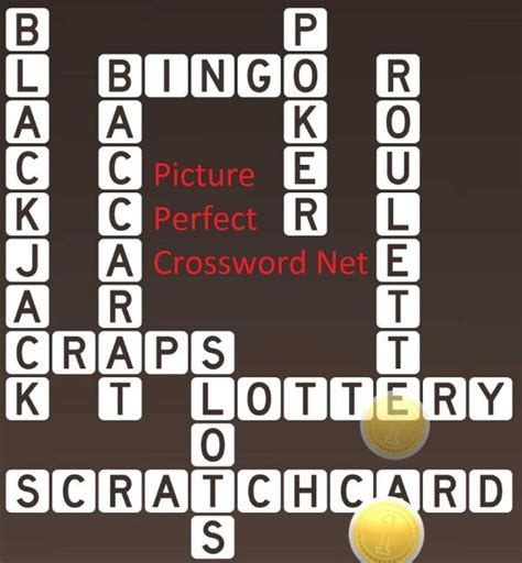 CASINO GAME Crossword Clue .